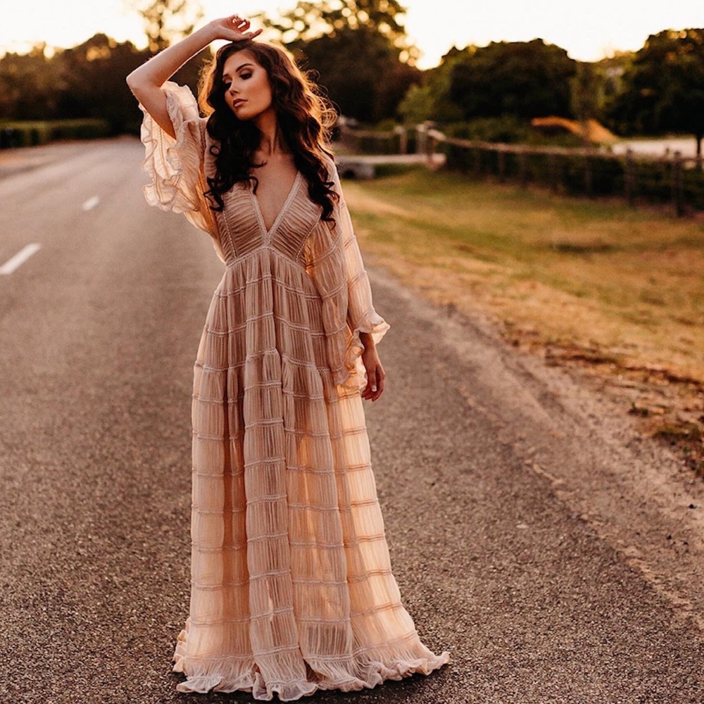 Reclamation Wonderment & Awe Photoshoot Gown